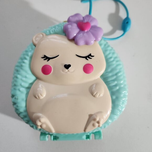 Polly Pocket Big World Hedgehog Cafe Incomplete 2020 Mattel Teal No Figures - Picture 1 of 10